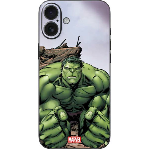 Marvel Avengers Hulk iPhone 16 Plus Skin